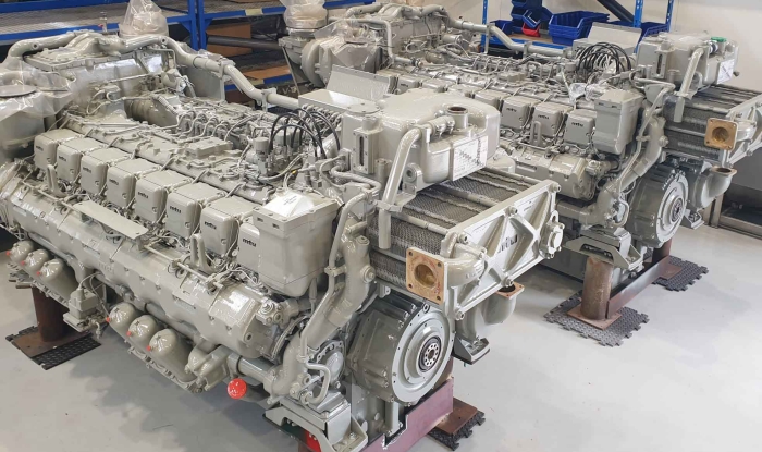 Service MTU 16V 396 TE74L with service package QL4